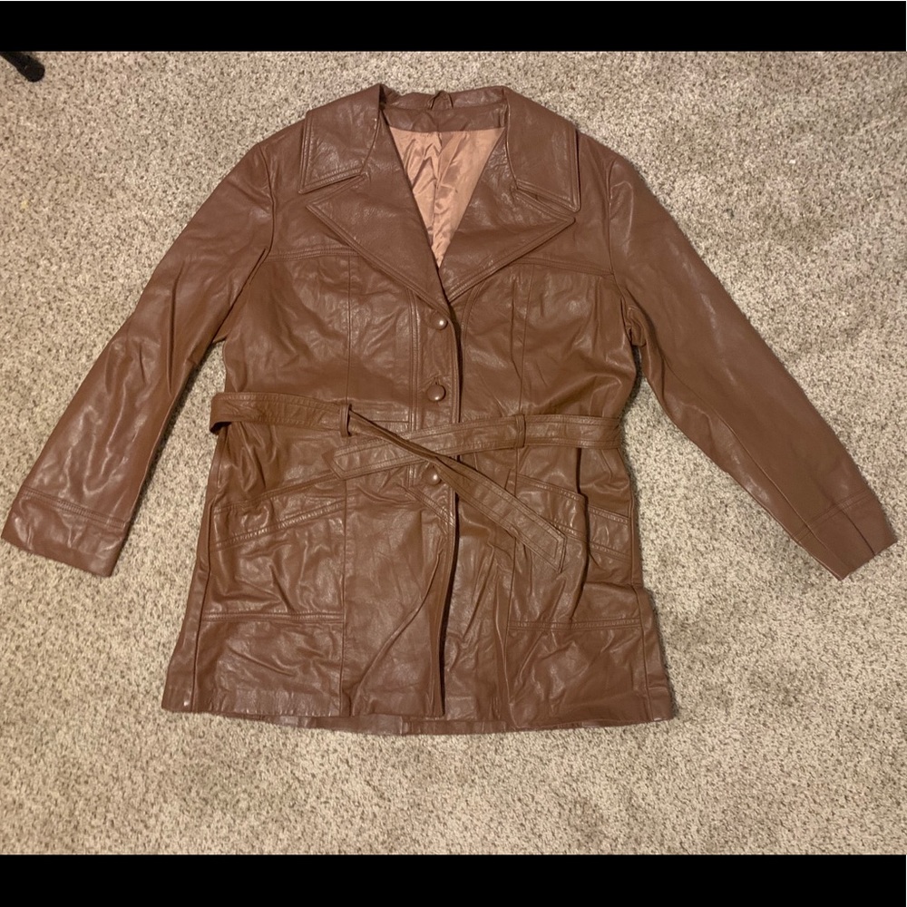 Brown Leather Jacket